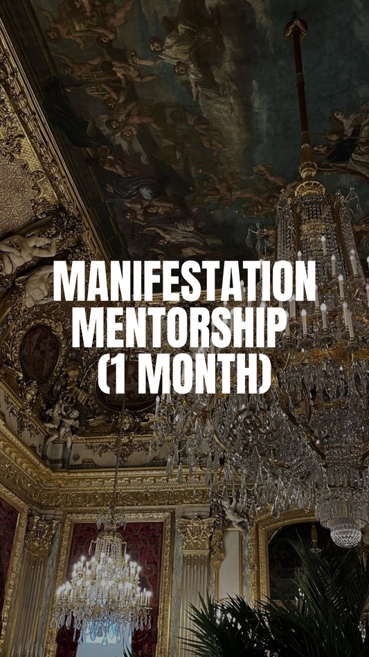 Manifestation Mentorship (1-Month)